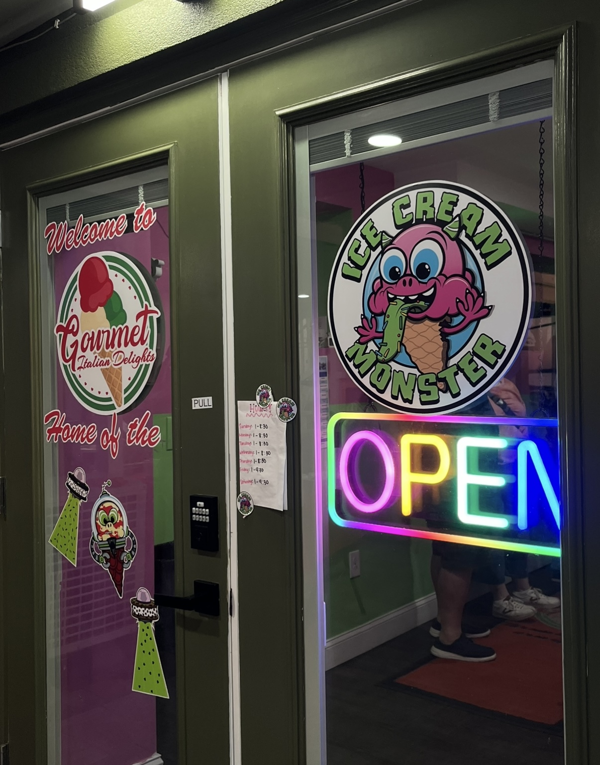 Gourmet Italian Delights - Ice Cream Monster Keyport