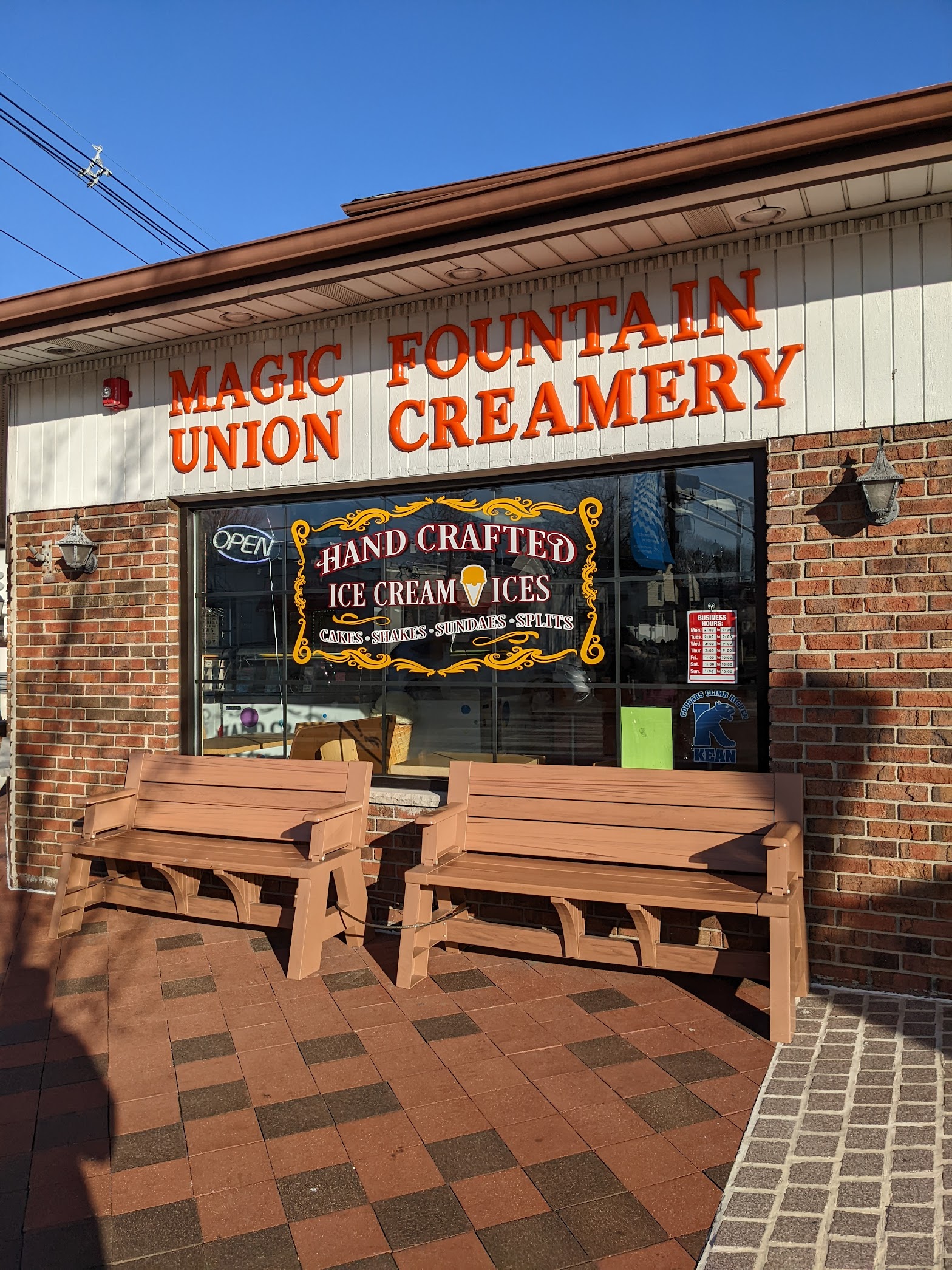 Magic Fountain Union Creamery Homemade Ice Cream photo