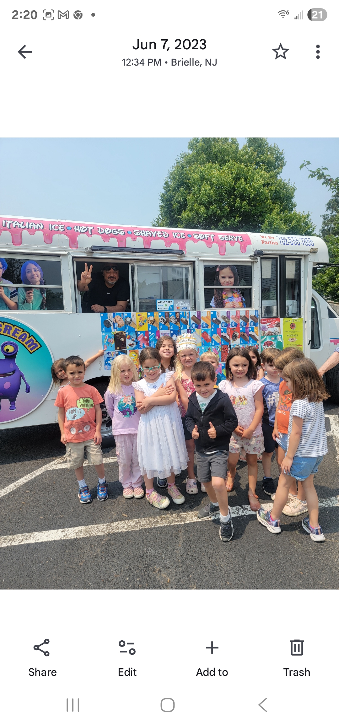 Monster ice cream trucks in Ocean and Monmouth counties