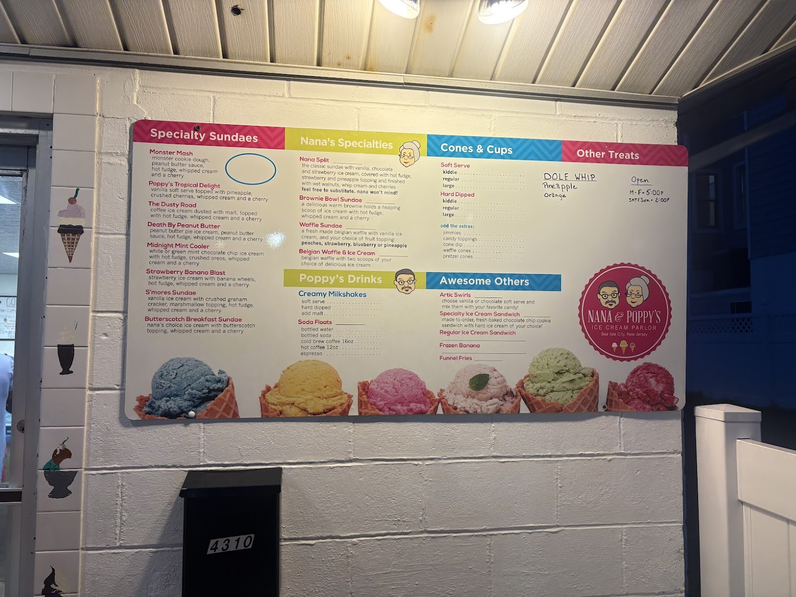 Nana and Poppy's Ice cream Parlor photo