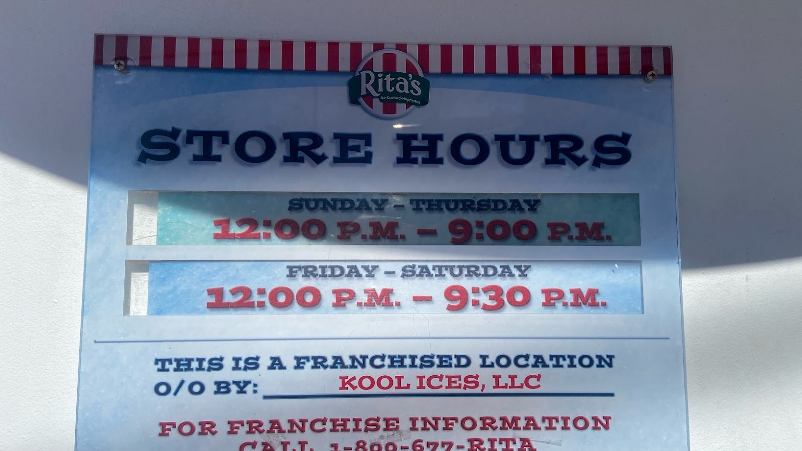 Rita's Italian Ice & Frozen Custard photo