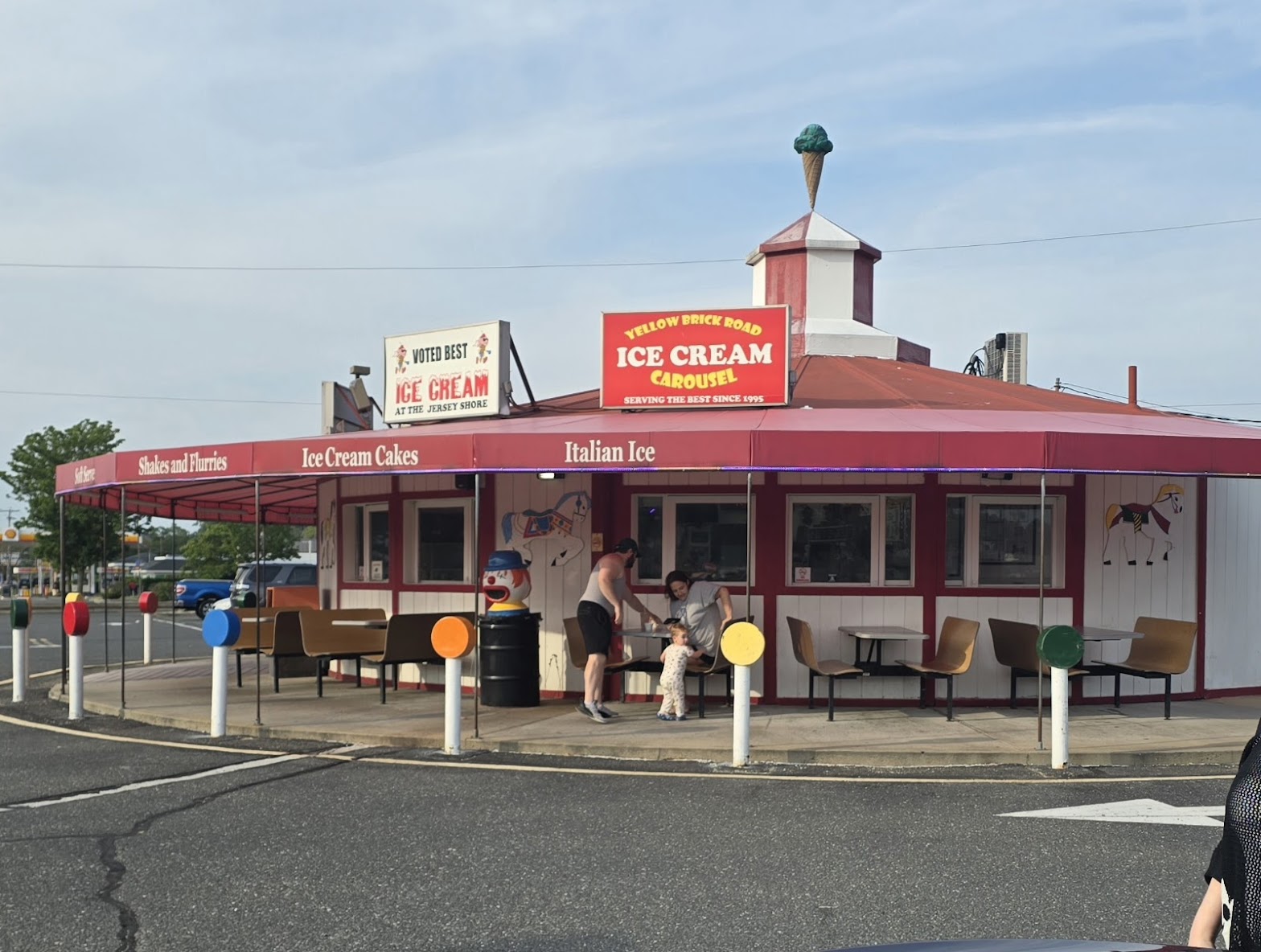 Yellow Brick Ice Cream Carousel photo