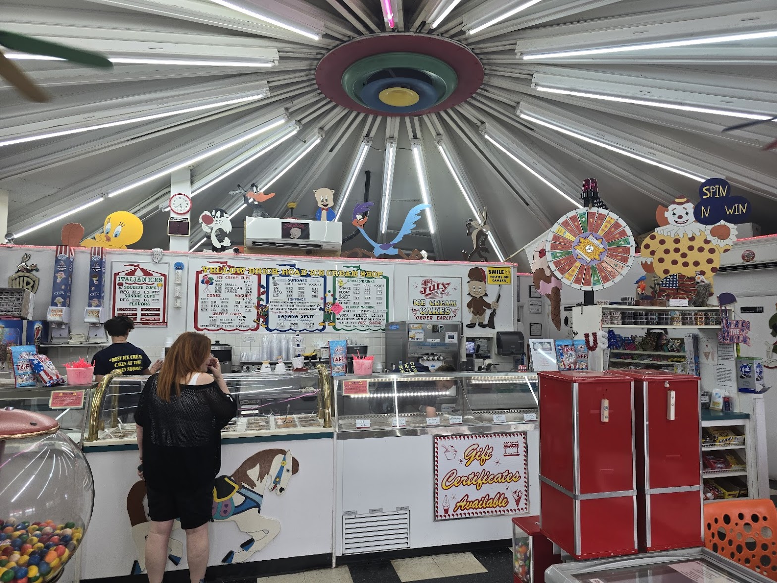 Yellow Brick Ice Cream Carousel photo