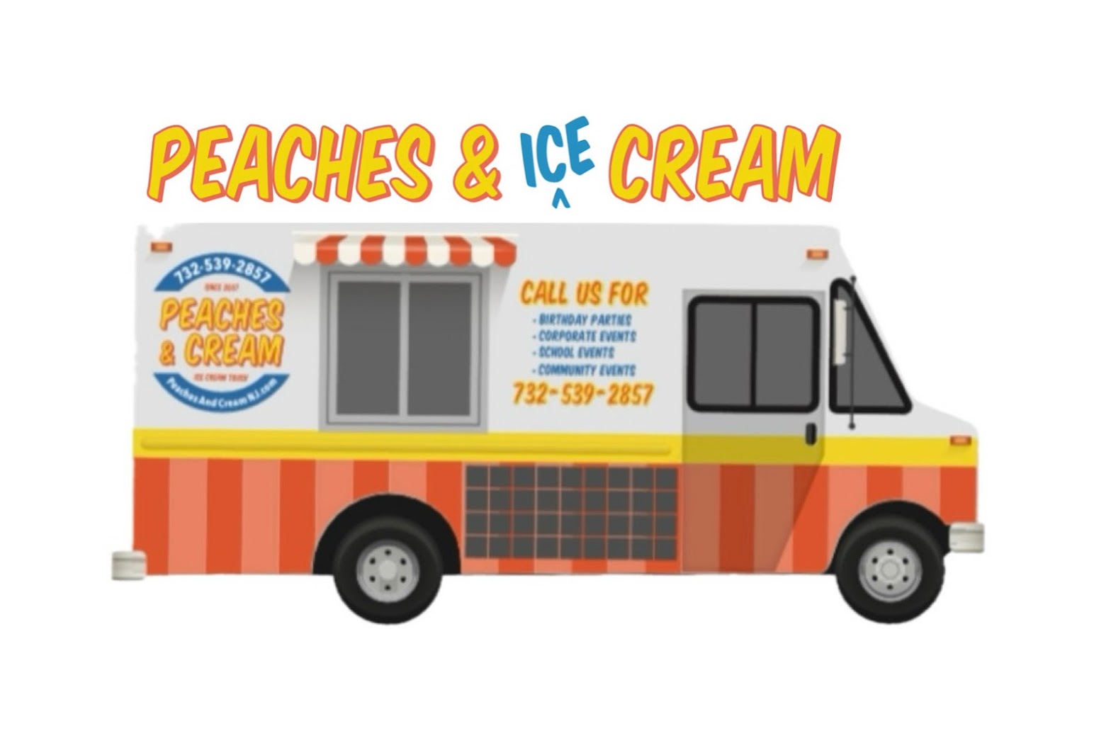 Peaches & Cream Ice Cream Truck photo