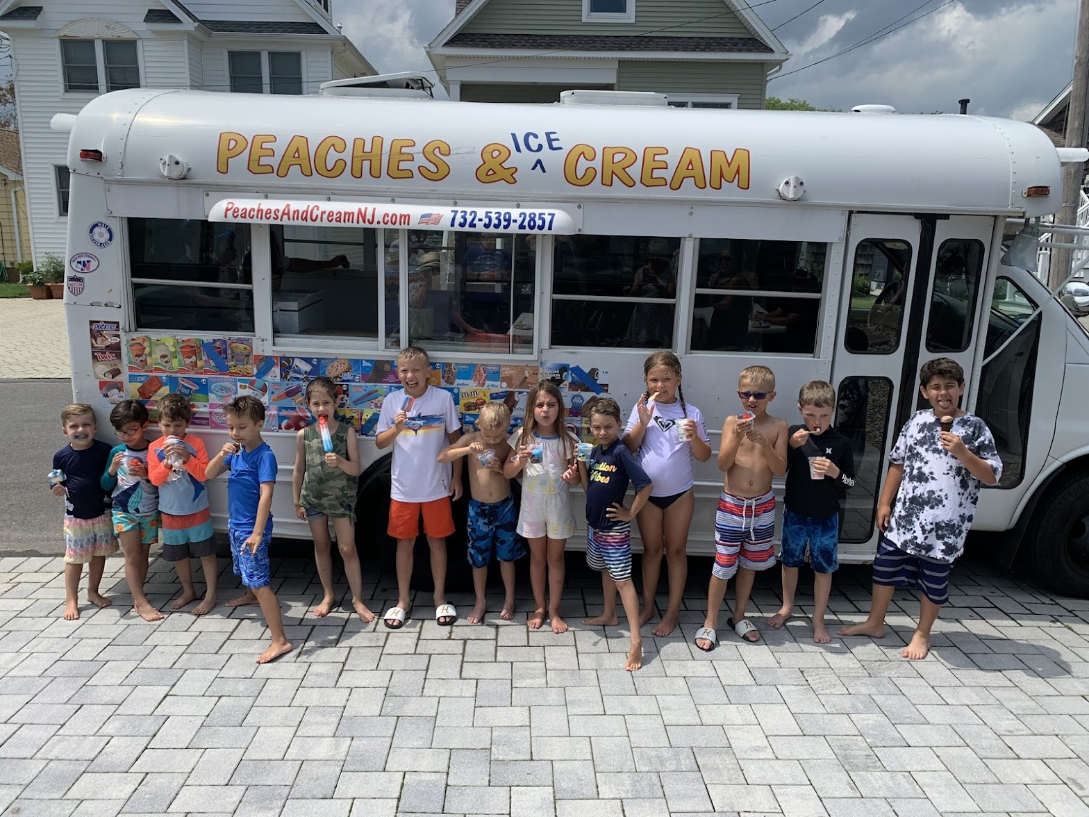 Peaches & Cream Ice Cream Truck photo