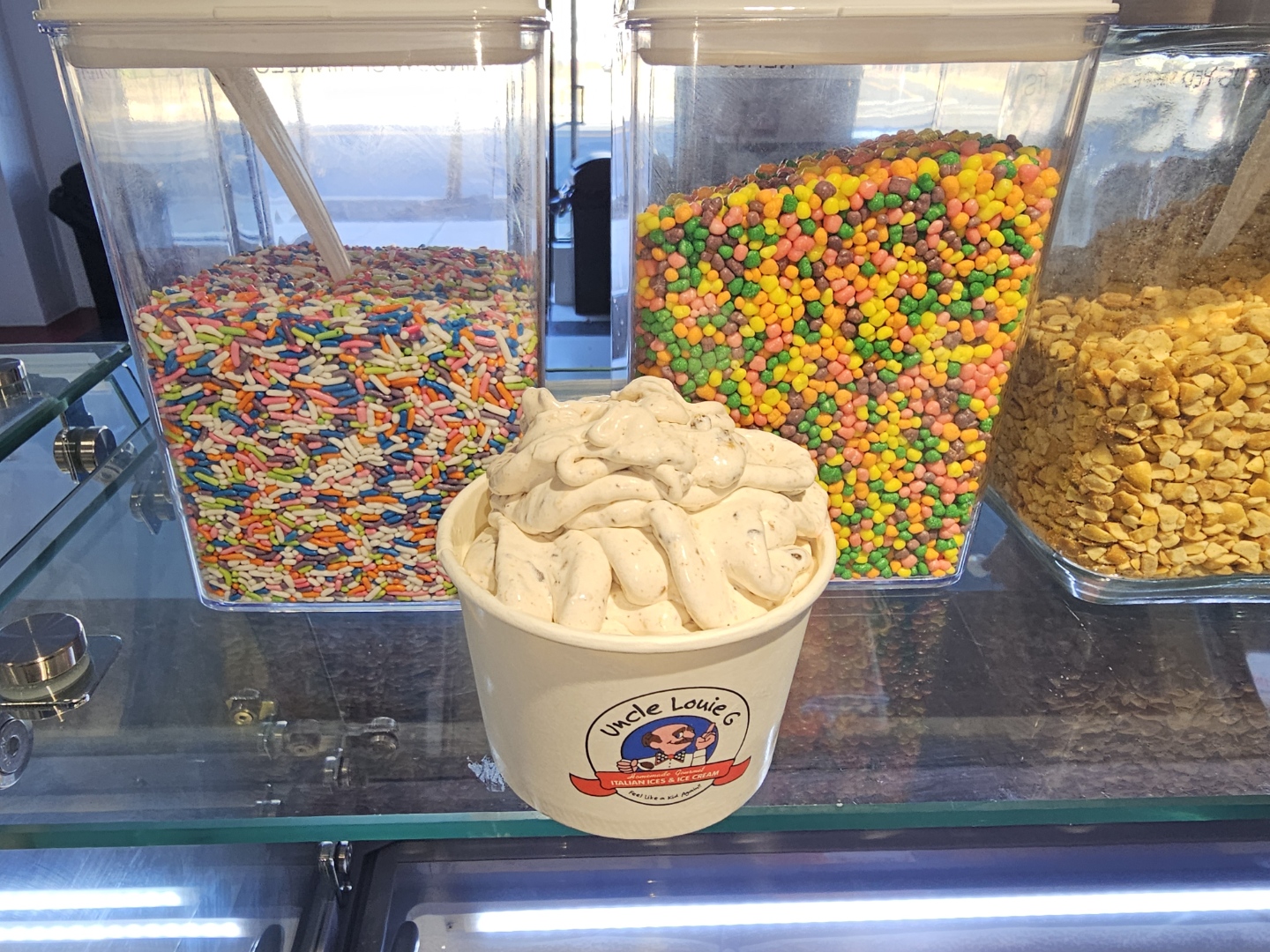 Uncle Louie G's "Italian ice & Ice cream"