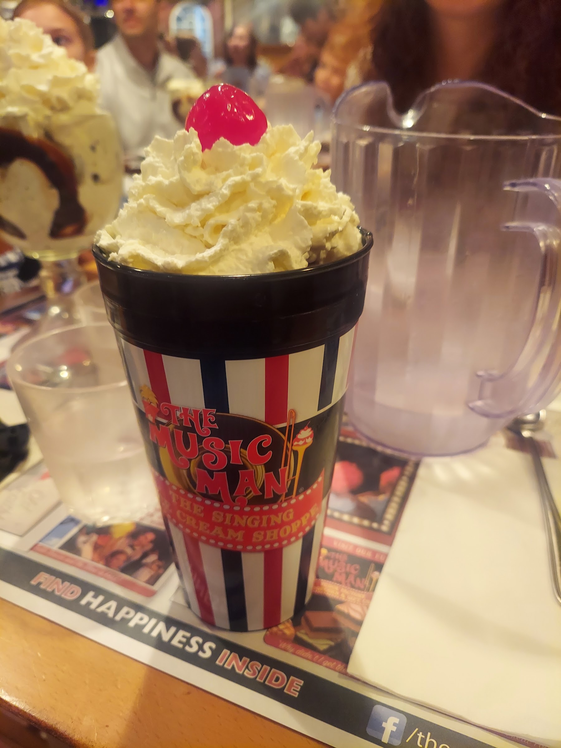 The Music Man Singing Ice Cream Shoppe