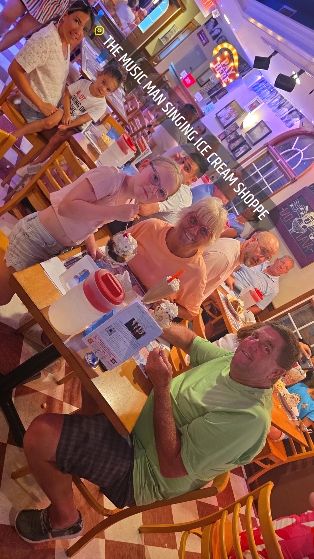 The Music Man Singing Ice Cream Shoppe photo