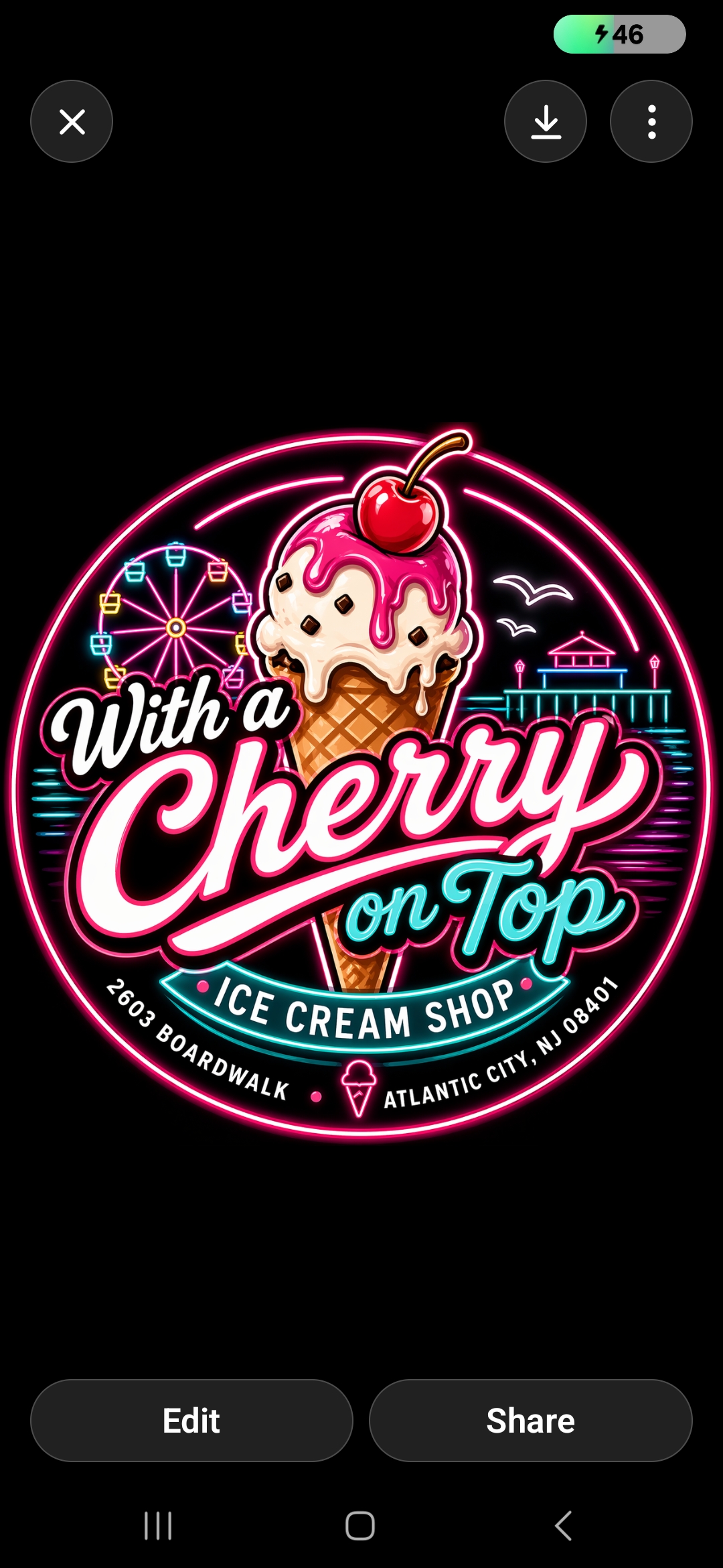 With A Cherry On Top Ice Cream Shop photo