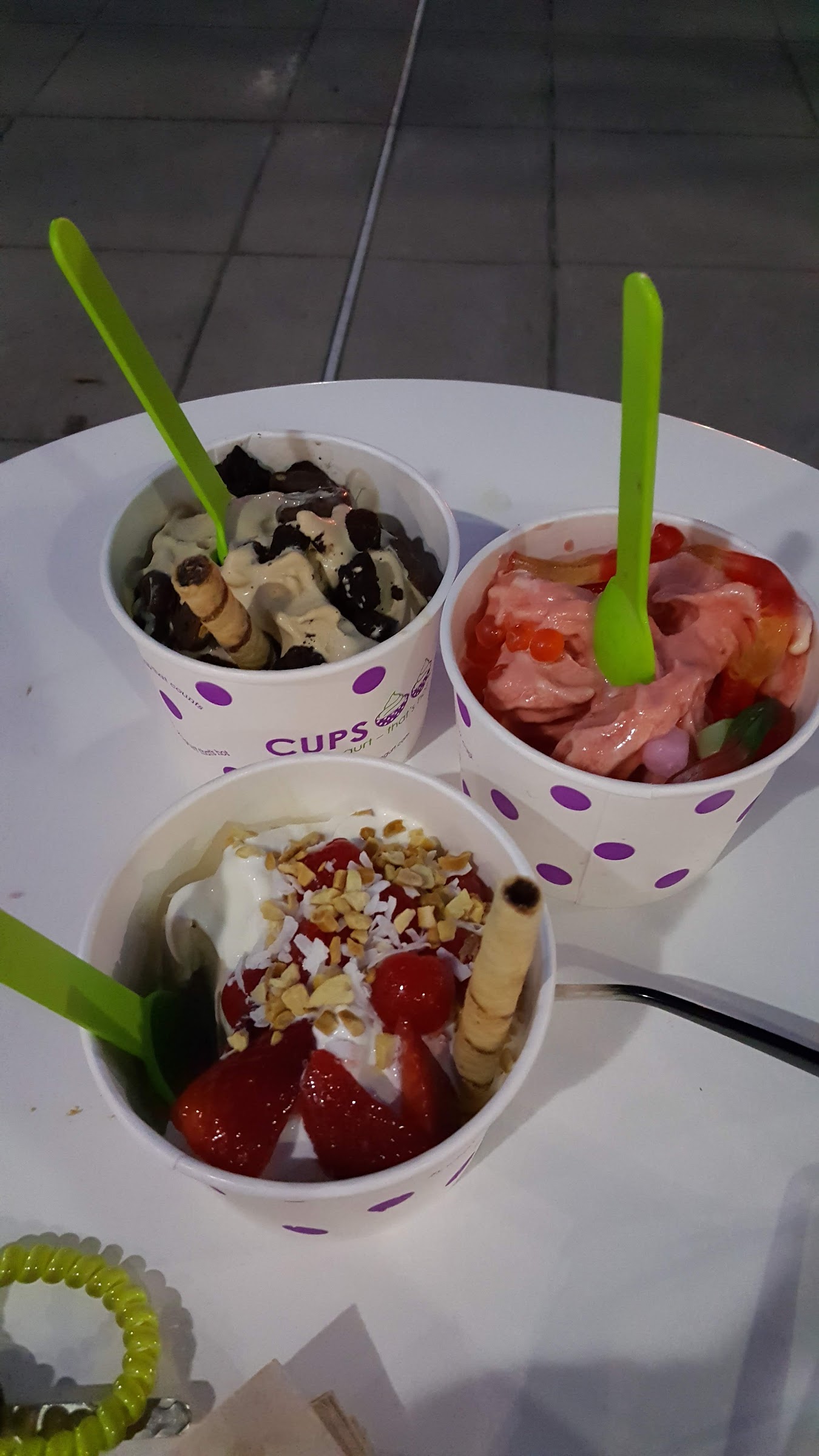 CUPS Frozen Yogurt photo