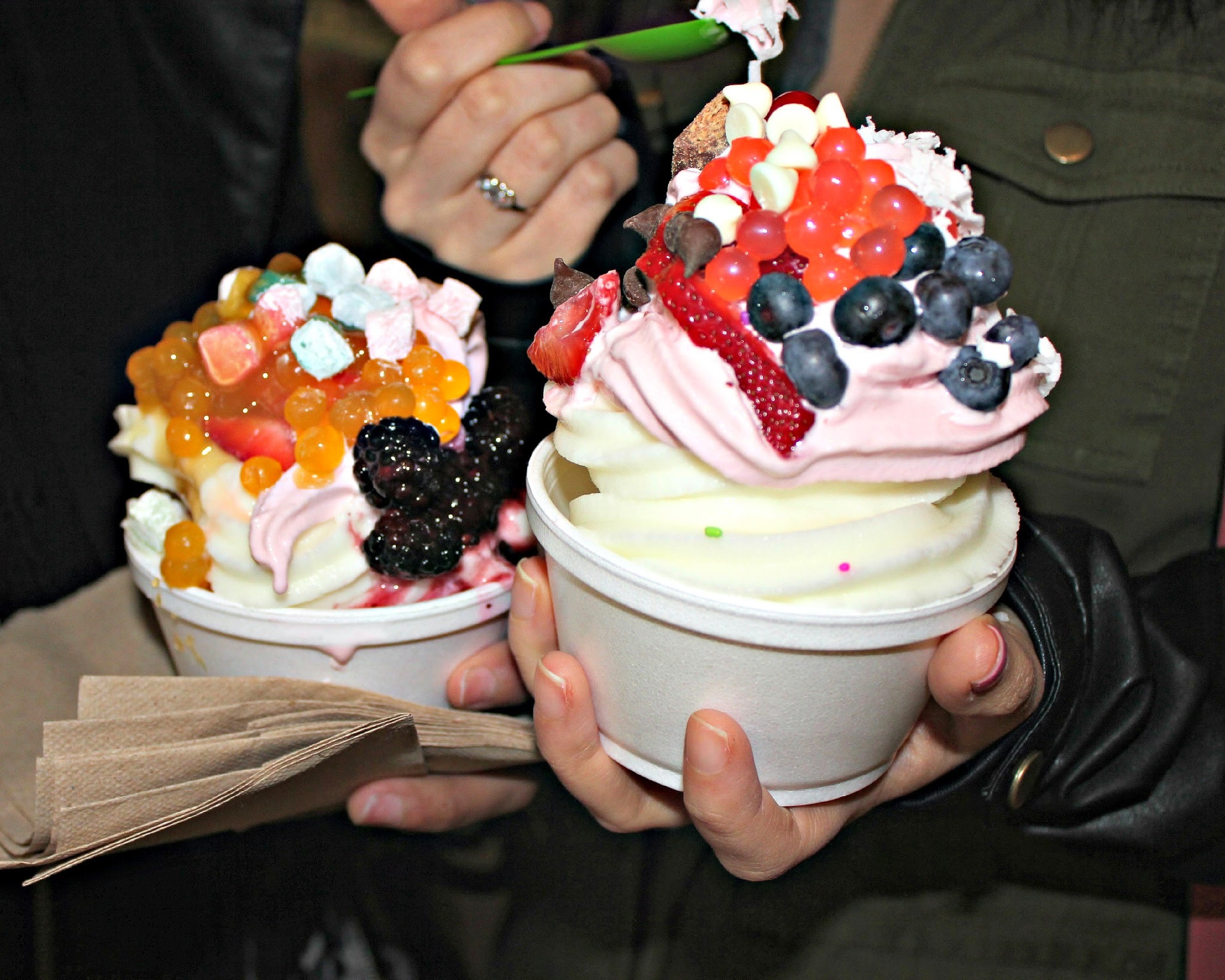 CUPS Frozen Yogurt
