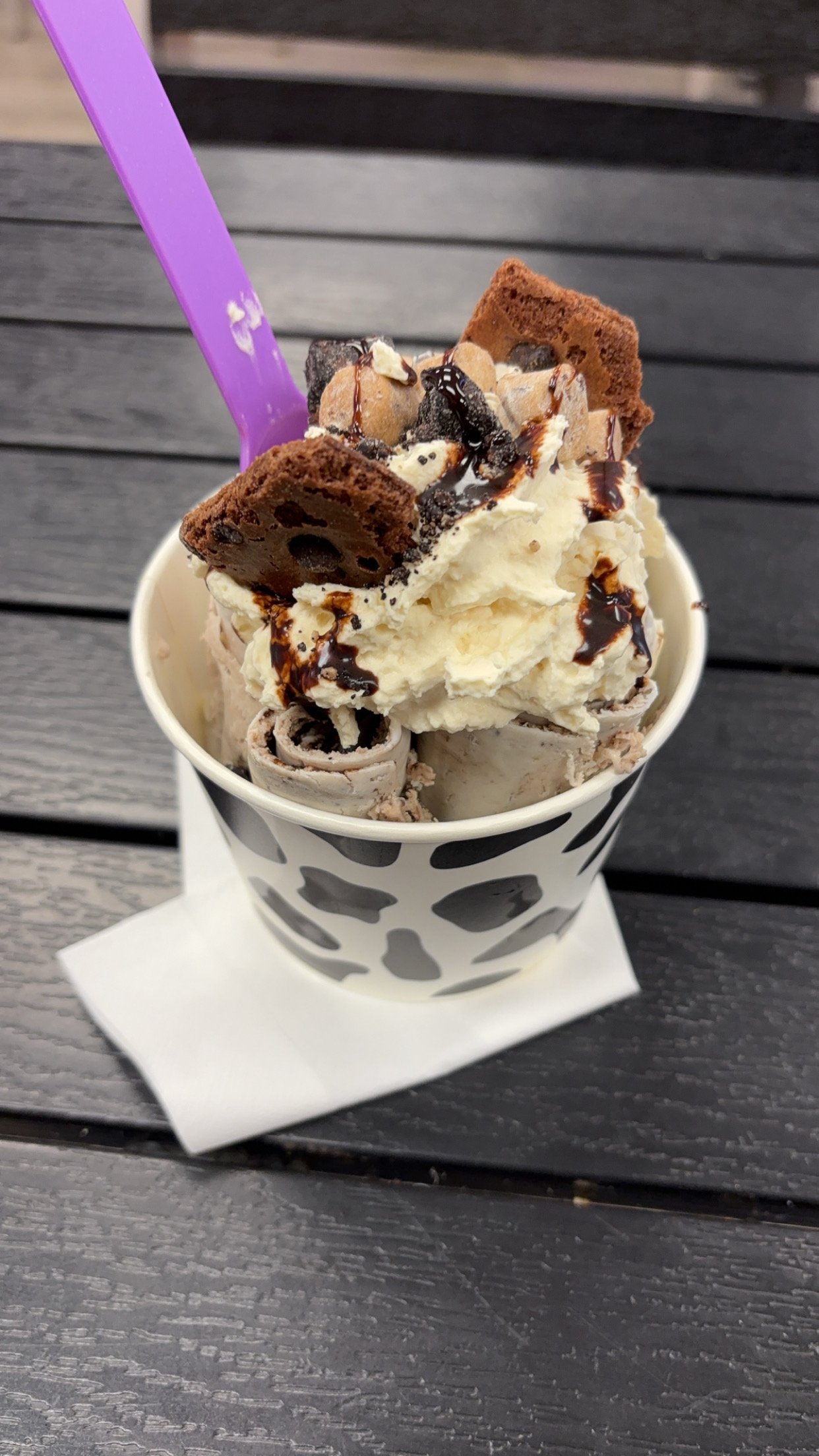 Below Zero Degrees Ice Cream Rolls photo