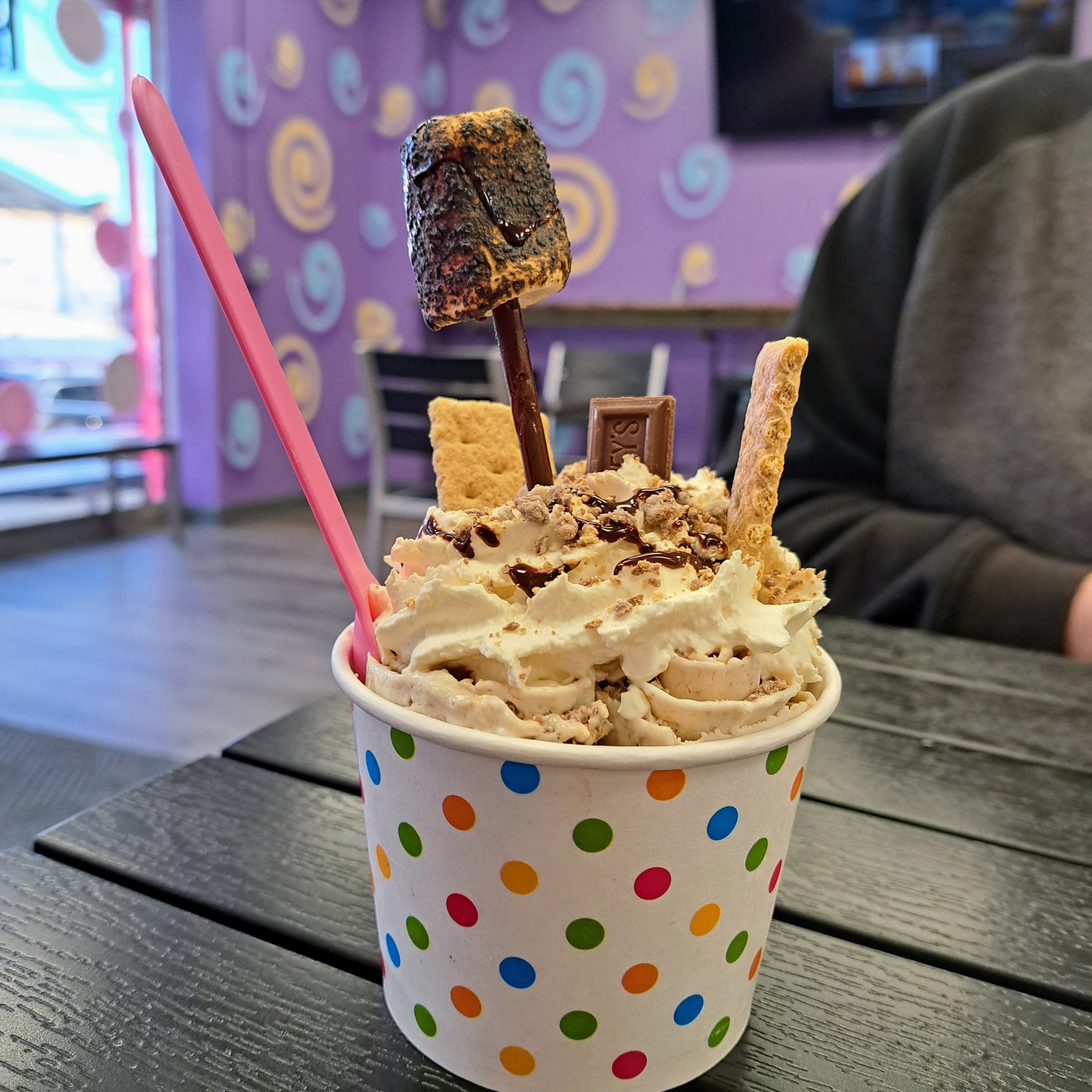 Below Zero Degrees Ice Cream Rolls photo