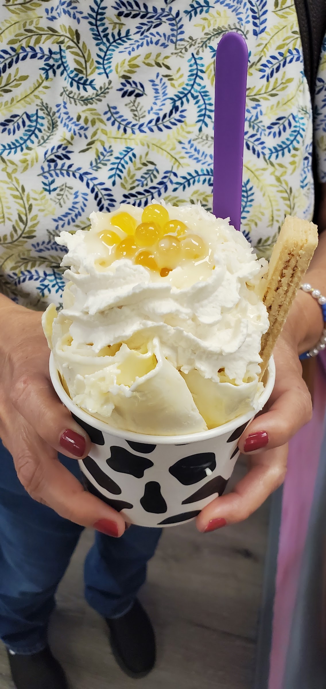 Below Zero Degrees Ice Cream Rolls photo