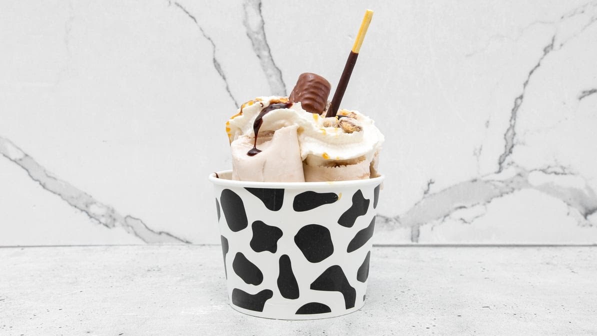 Below Zero Degrees Ice Cream Rolls