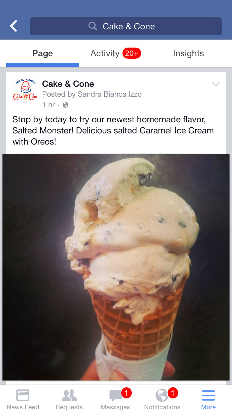 Cake and Cone photo