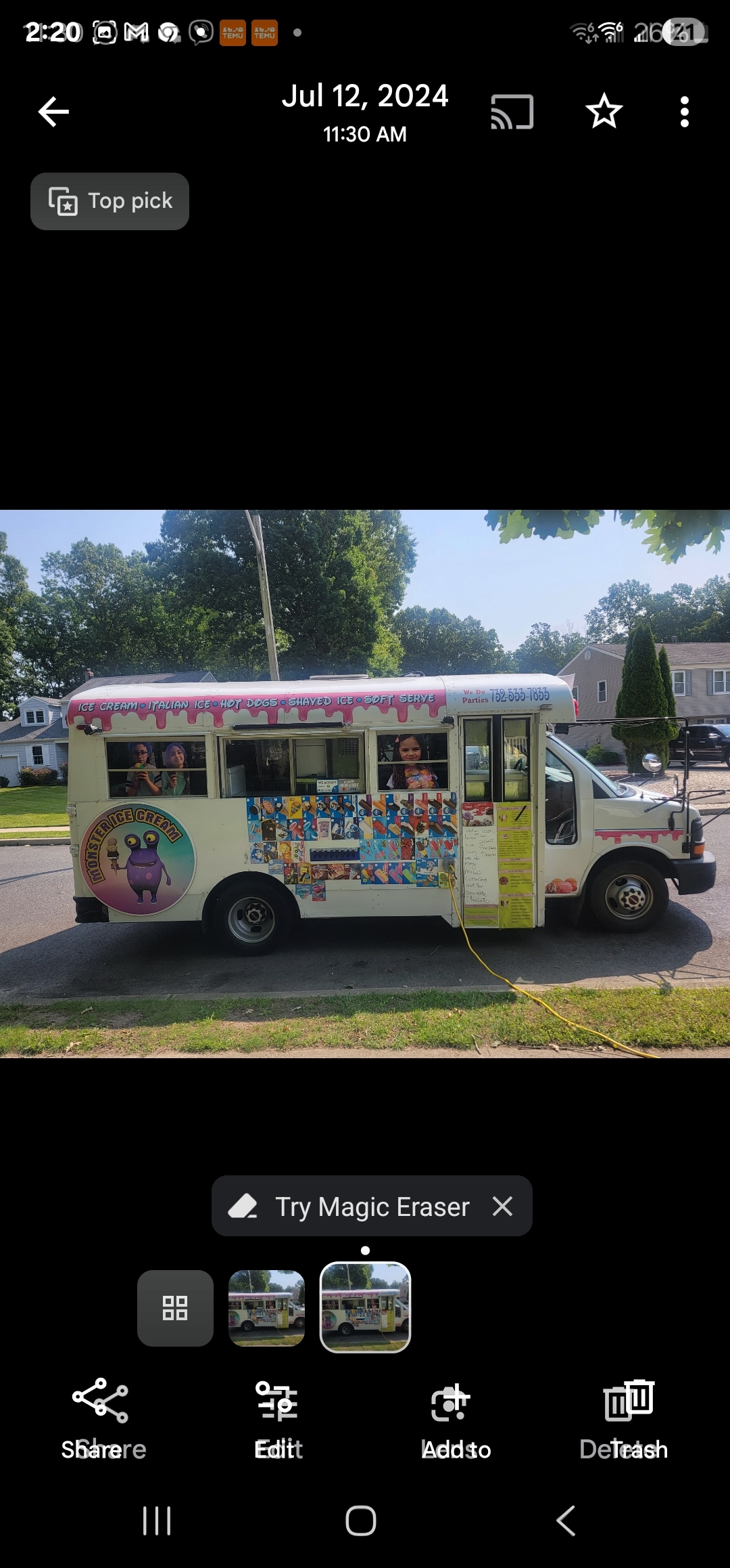 Monster ice cream trucks in Ocean and Monmouth counties photo