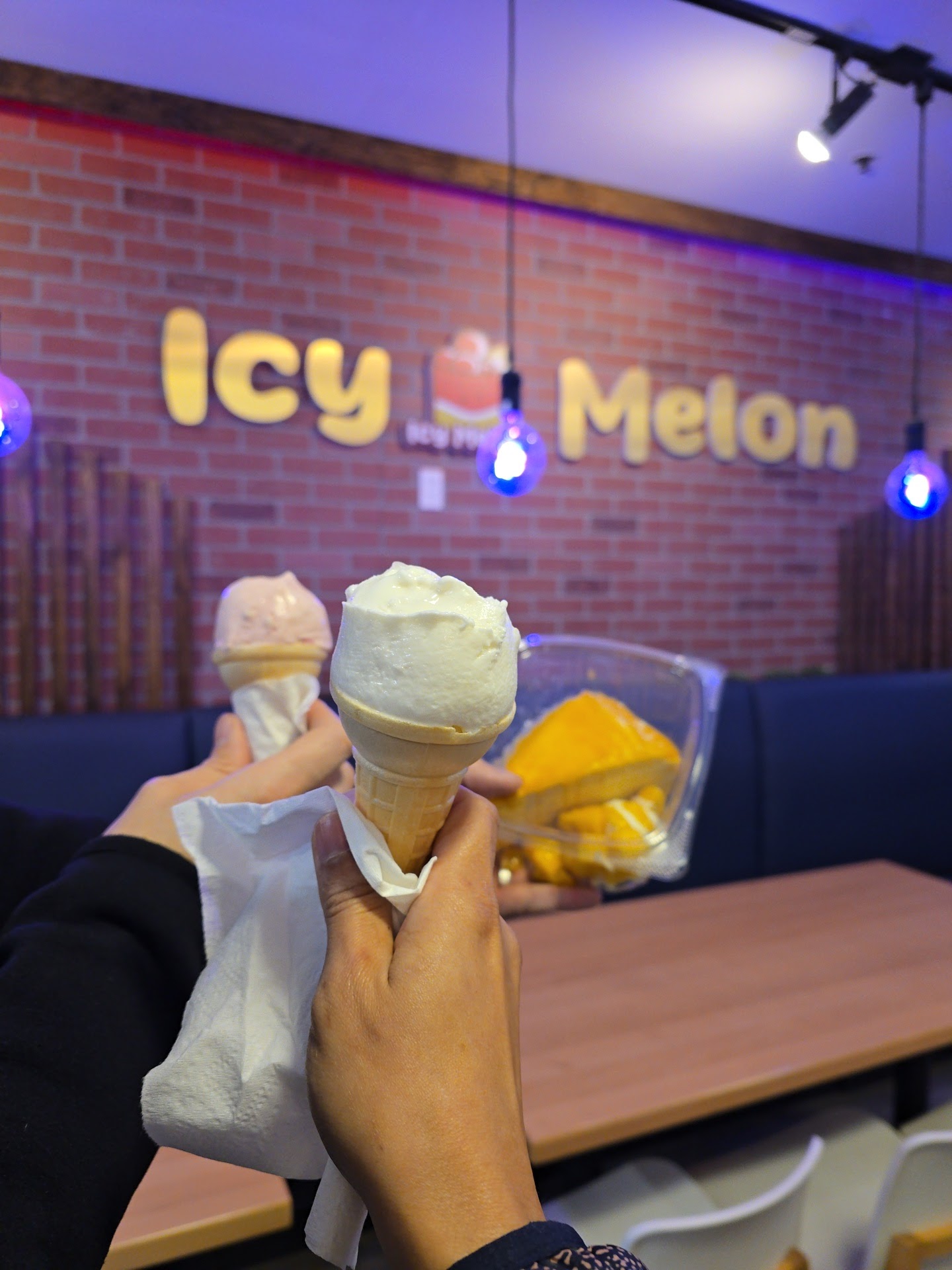 Icy melon dessert hoboken photo