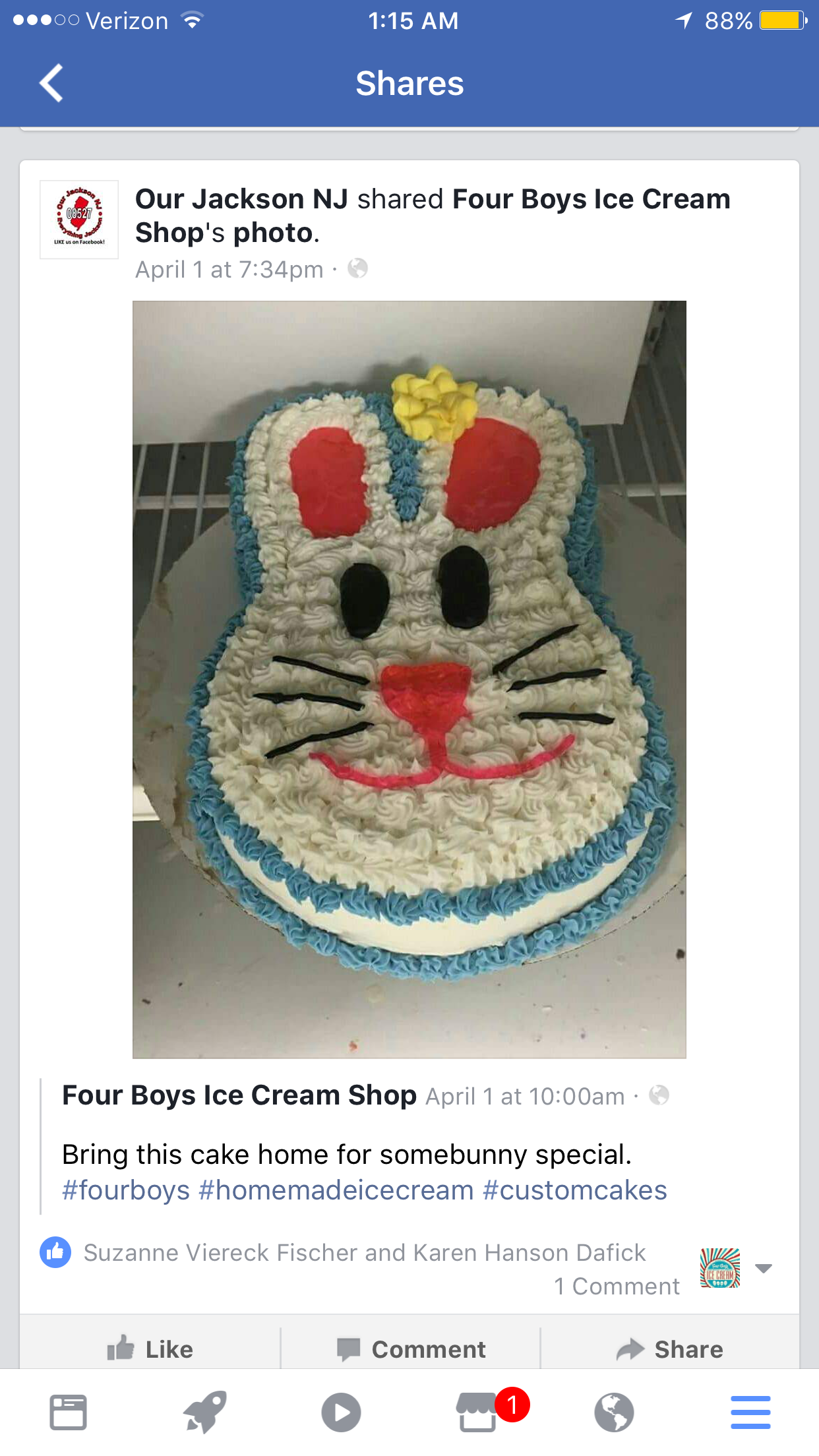 Four Boys Ice Cream Shop photo