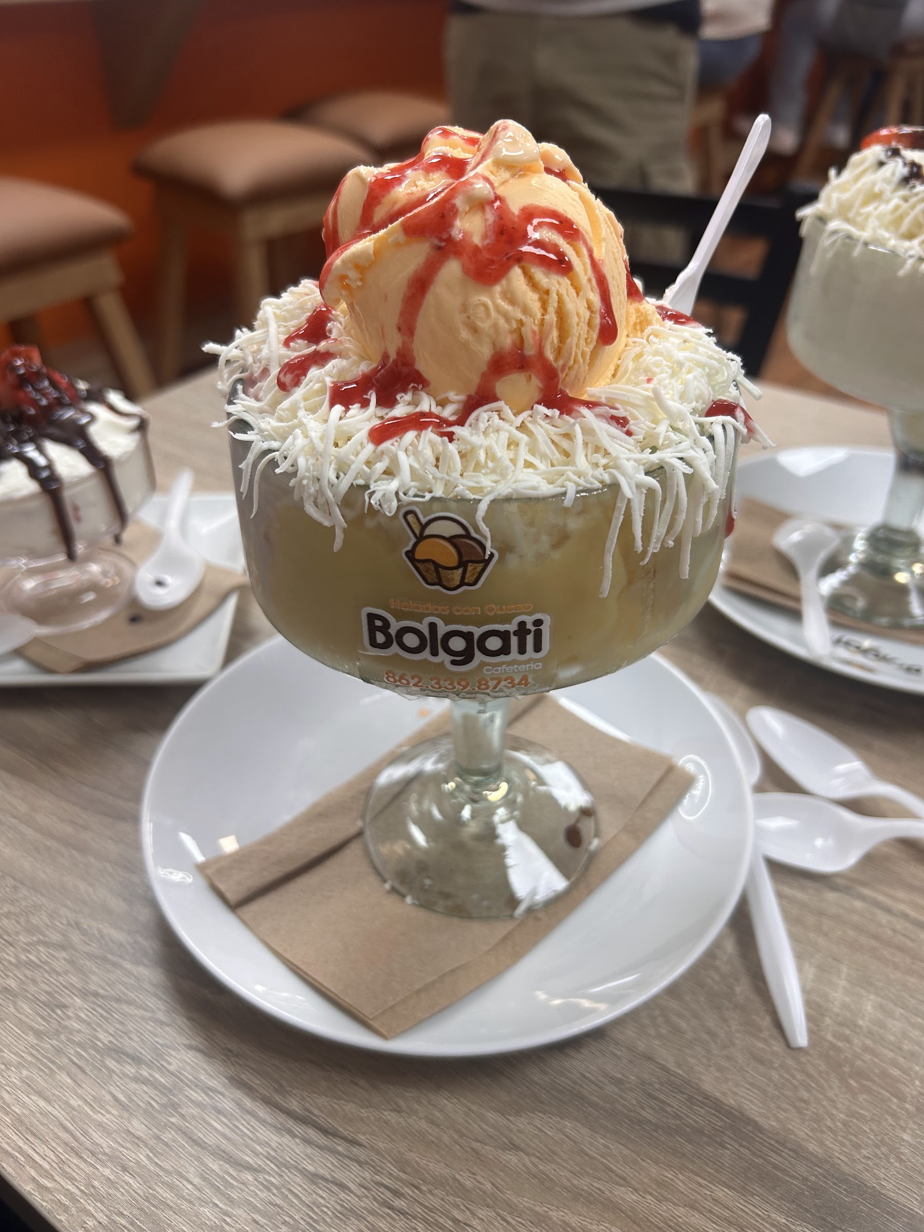 Bogati Helados con Queso Newark photo