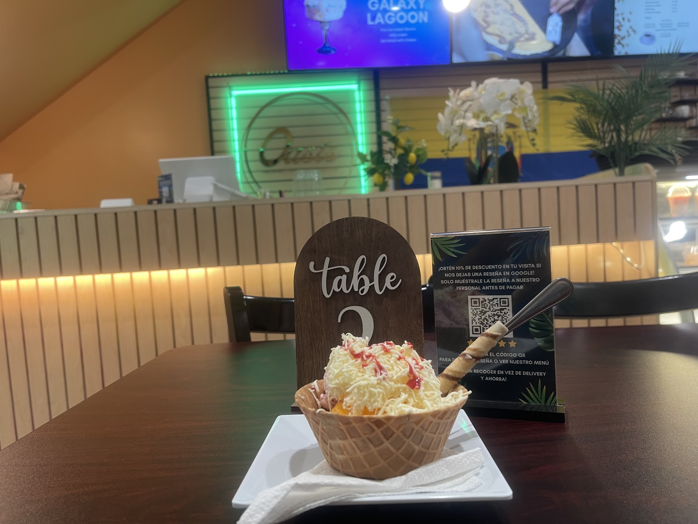 Oasis Helados Con Queso & Coffee photo